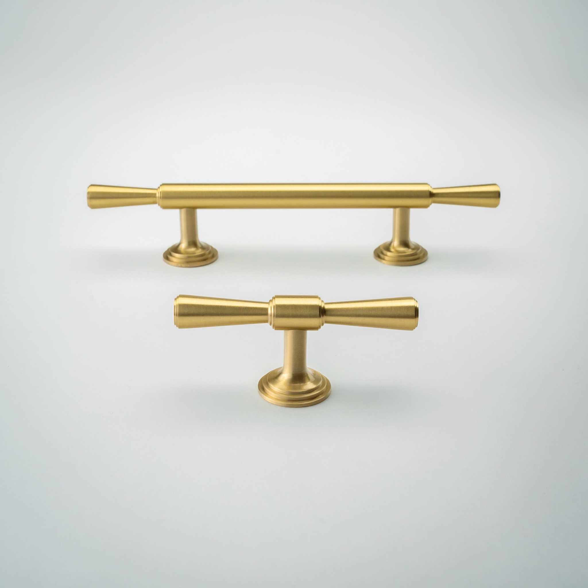 Brushed Brass Cabinet Pulls | Tenebrae