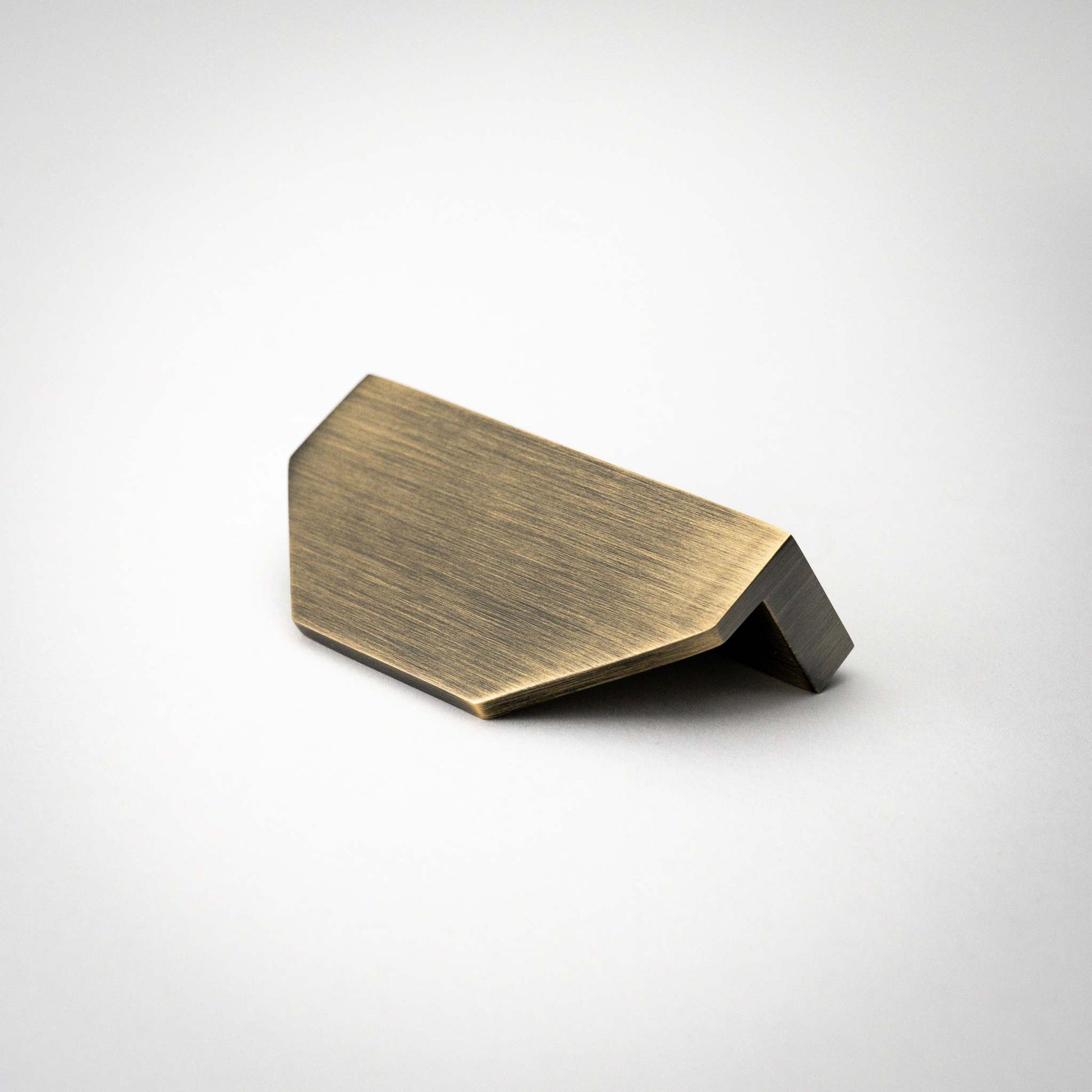 Alto, Solid Brass Half Hex PullsAlto, our handmade Half Hex cabinet handle, is designed to be mounted in pairs to form a full hexagon or mounted horizontally as a partial hexagon. In either orientapullAlto, Solid Brass Half Hex Pulls