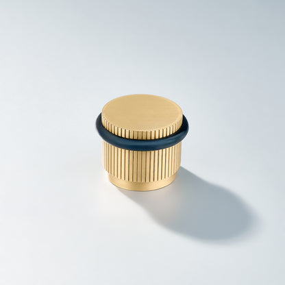 Bastion, Solid Brass Knurled Door Stops