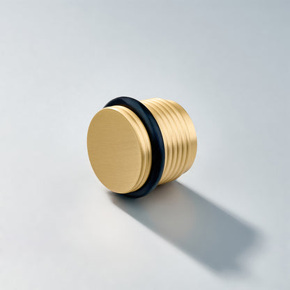 Bastion, Solid Brass Knurled Door Stops