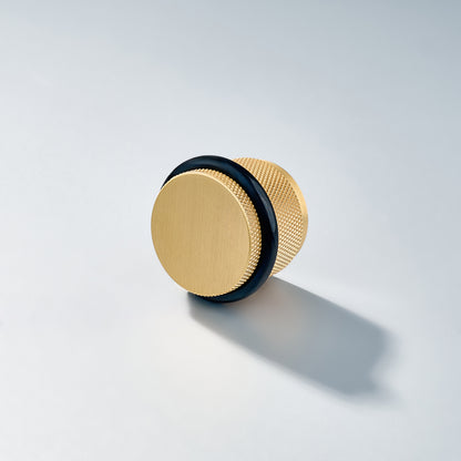 Bastion, Solid Brass Knurled Door Stops