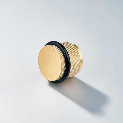 Bastion, Solid Brass Knurled Door Stops