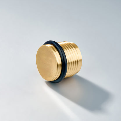 Bastion, Solid Brass Knurled Door Stops