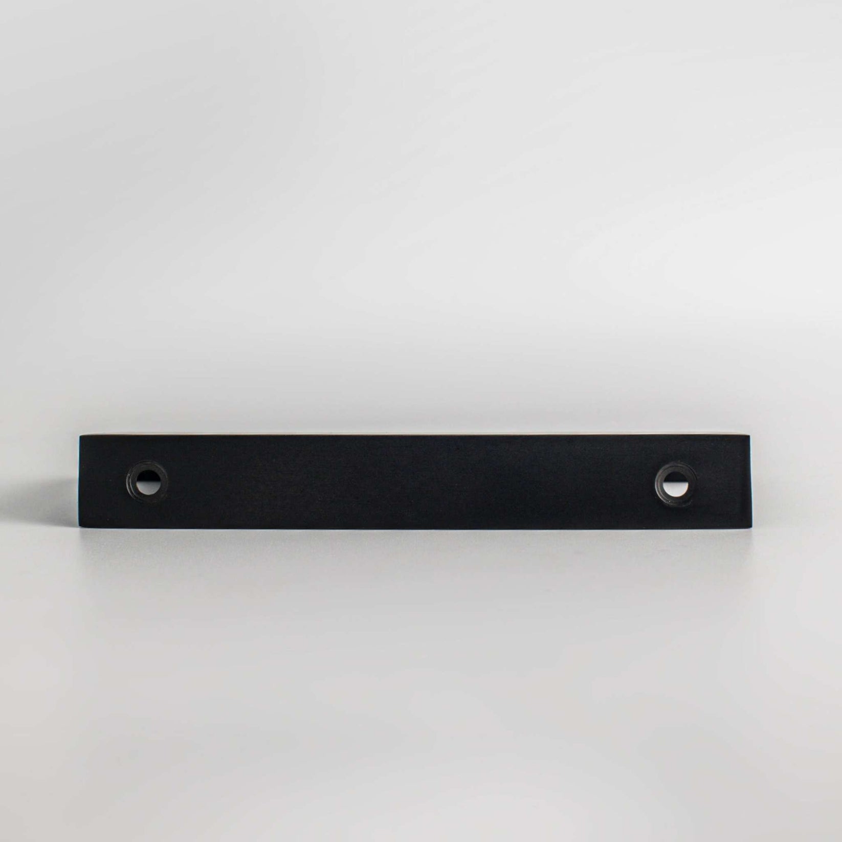 Matte Black Edge Pull, Solid Brass, Available in Various Sizes ...