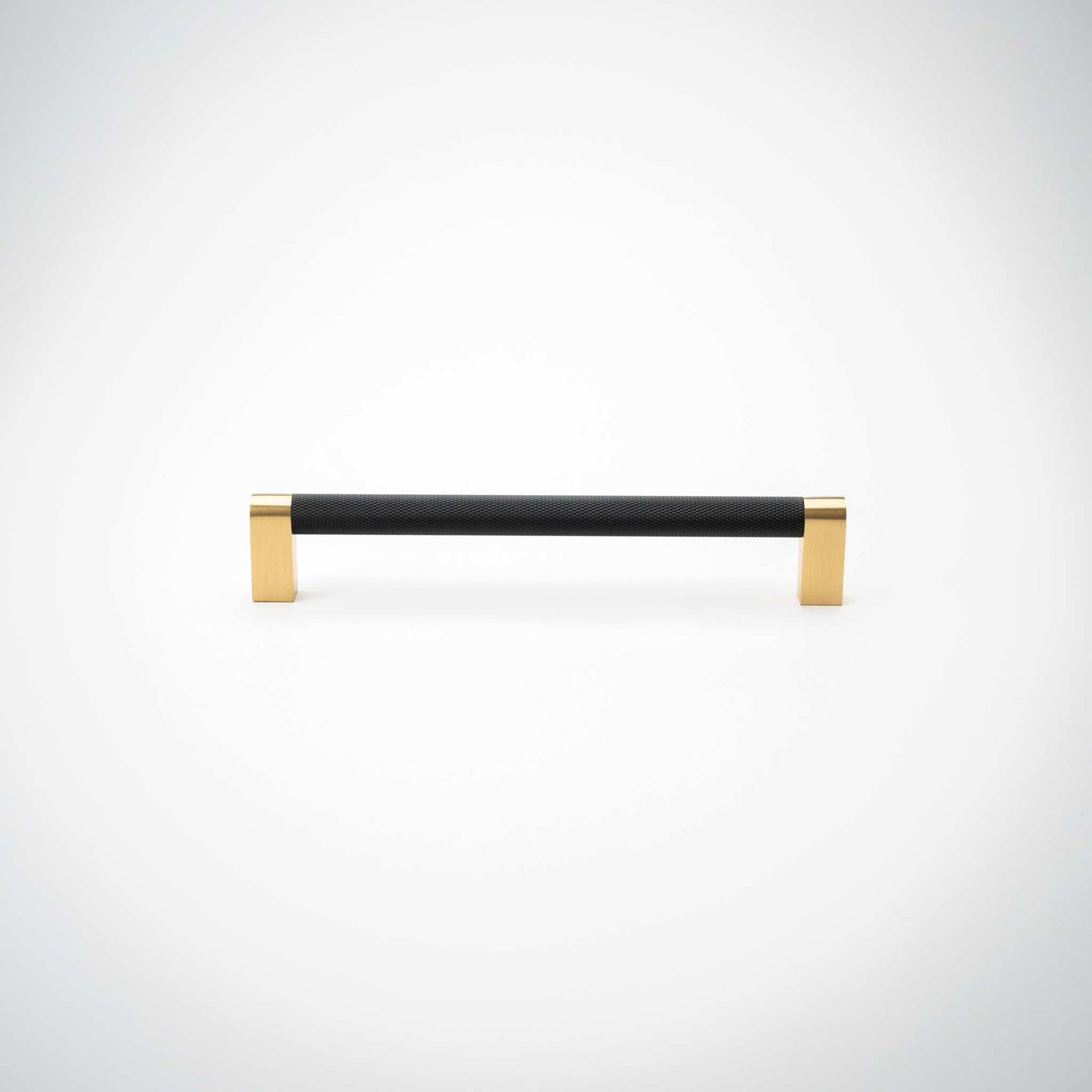 Bold, Black & Gold Knurled Cabinet Pulls Go BOLD in your home!Our Bold, Black and "gold" cabinet pull brings a modern feel to your cabinetry. Its two-toned style is visually fresh, while its knurled matpullBold, Black & Gold Knurled Solid Brass Cabinet Pulls