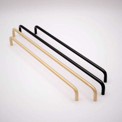 Arch, Solid Brass Wire Cabinet Pulls


Effortlessly beautiful, Arch pull brings a minimalist elegance to your kitchen or bath. Its solid brass construction gives this pieces a solid feel in the hand, wpullArch, Solid Brass Wire Cabinet Pulls