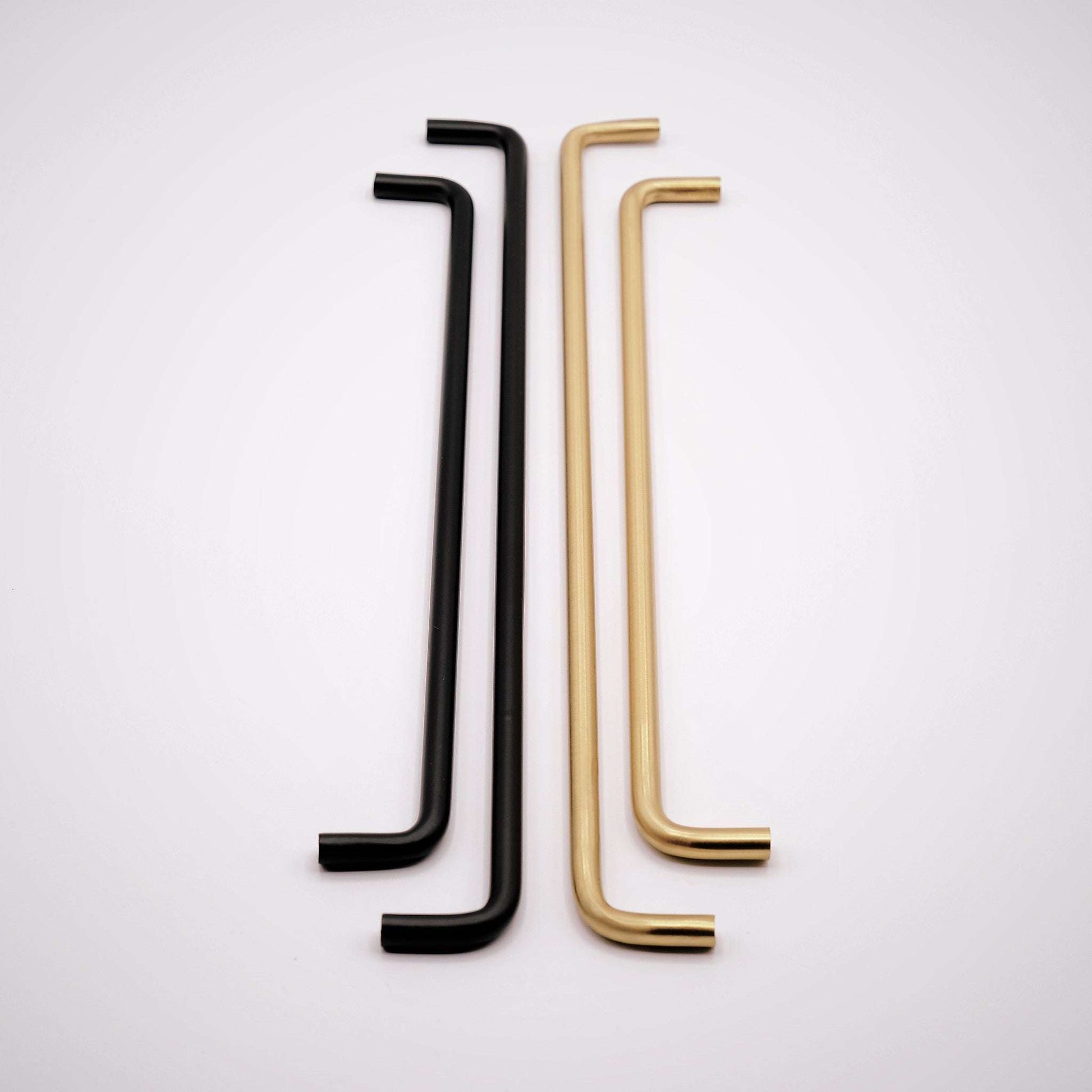 Arch, Solid Brass Wire Cabinet Pulls


Effortlessly beautiful, Arch pull brings a minimalist elegance to your kitchen or bath. Its solid brass construction gives this pieces a solid feel in the hand, wpullArch, Solid Brass Wire Cabinet Pulls