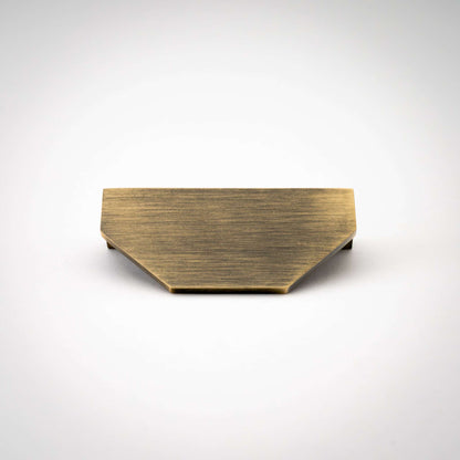 Alto, Solid Brass Half Hex PullsAlto, our handmade Half Hex cabinet handle, is designed to be mounted in pairs to form a full hexagon or mounted horizontally as a partial hexagon. In either orientapullAlto, Solid Brass Half Hex Pulls