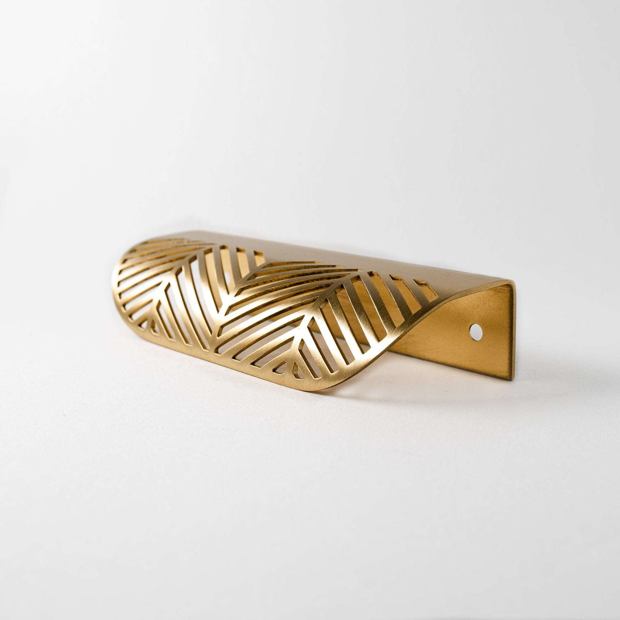 Brass Edge Pull, Frond comes in a Range of Sizes & Finishes – Inspire ...